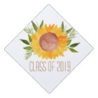 Sunflower graduation party tassle cap