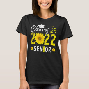 Sunflower Graduation Senior Class Of 2022 22 Grad T-Shirt