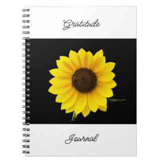 Sunflower Gratitude Journal