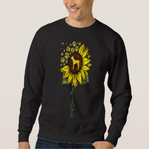 Sunflower Great Dane Dog Mom Sweatshirt