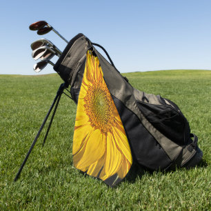 Sunflower gtcnm golf towel