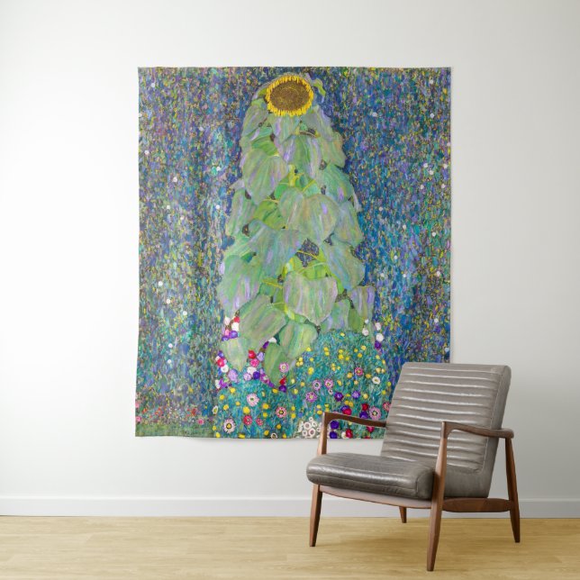 Sunflower | Gustav Klimt | Tapestry (In Situ)