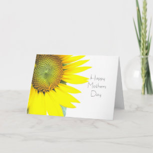 Sunflower Happy Mothers Day Card