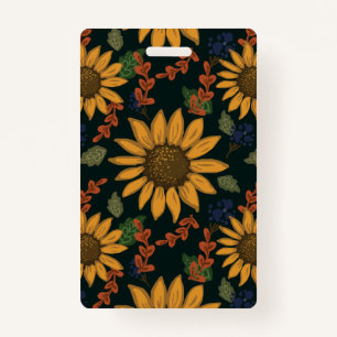 Sunflower I.D. Badge