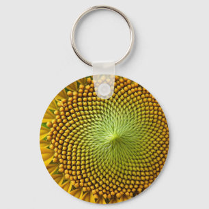Sunflower Image Keychain