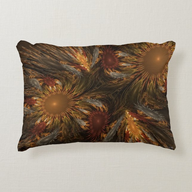 Sunflower Impressions Accent Pillow (Front)