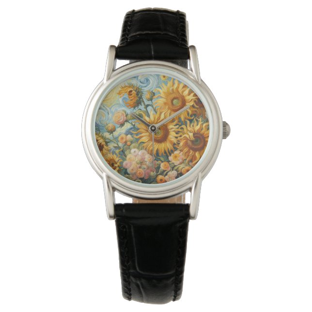 Sunflower Inspirations Watch (Front)