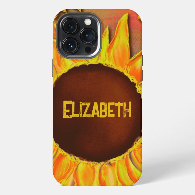 “Sunflower” Inspirivity iPhone Case (Back)
