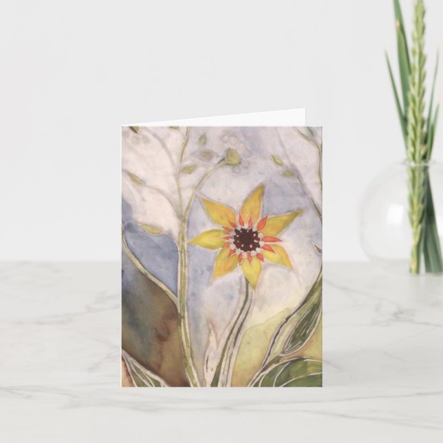 Sunflower Invitation (Front)