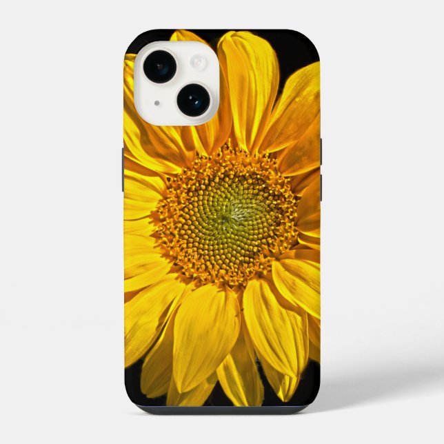 Sunflower iphcna iPhone case (Back)