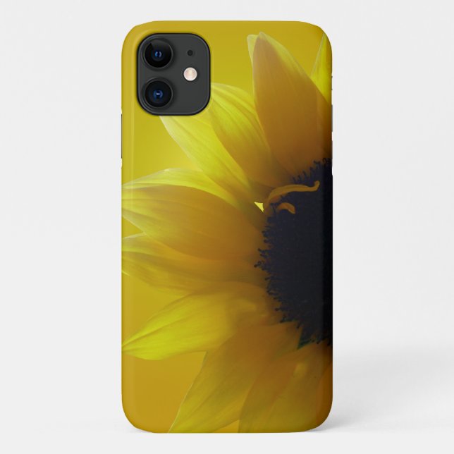 Sunflower iPhone 11 Case Sunflower iPhone Case (Back)