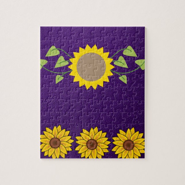 Sunflower Jigsaw Puzzle (Vertical)