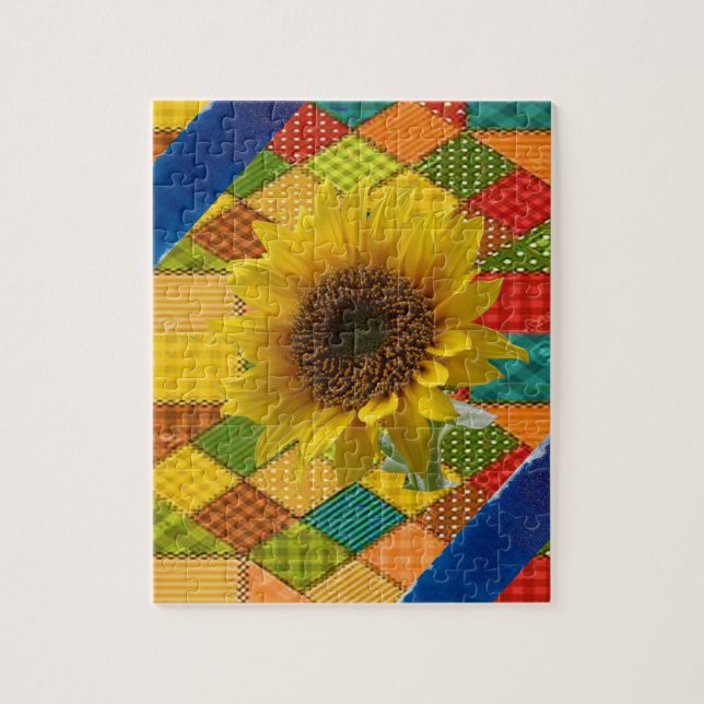 Sunflower Jigsaw Puzzle (Vertical)