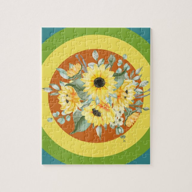 Sunflower  jigsaw puzzle (Vertical)