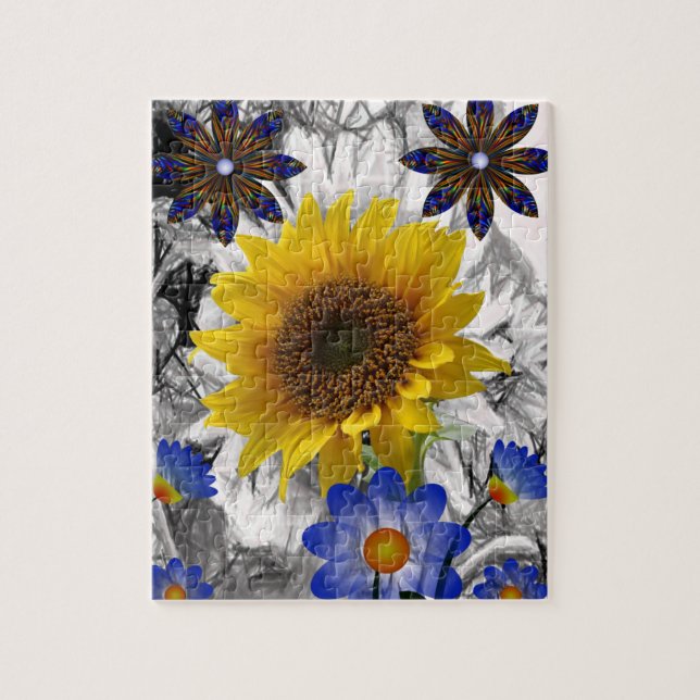 Sunflower Jigsaw Puzzle (Vertical)