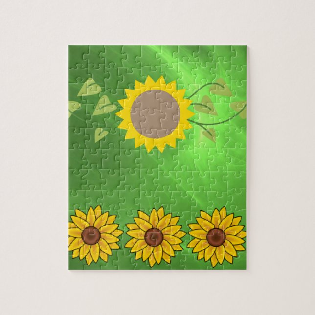 Sunflower Jigsaw Puzzle (Vertical)