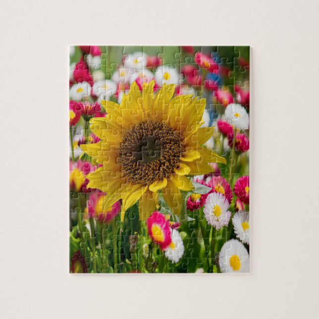 Sunflower Jigsaw Puzzle (Vertical)
