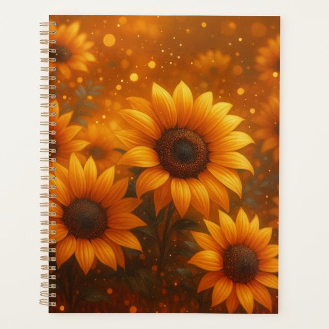 Sunflower Journal Planner (Front)