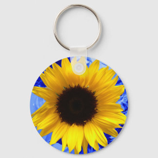 Sunflower Keychain