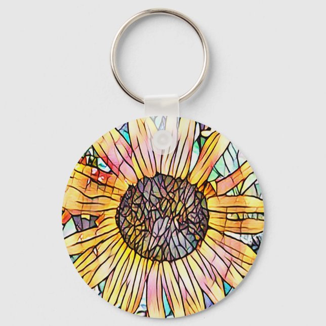 SUNFLOWER KEYCHAIN (Front)