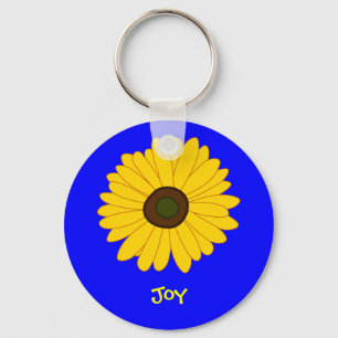 Sunflower Keychain