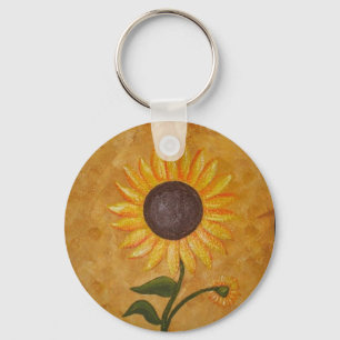Sunflower Keychain