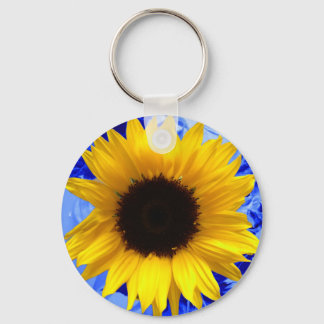 Sunflower Keychain