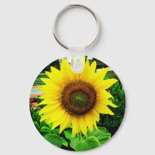 Sunflower Keychain