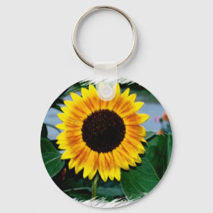 Sunflower Keychain