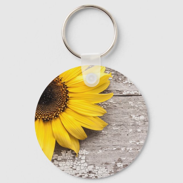 Sunflower Keychain (Front)