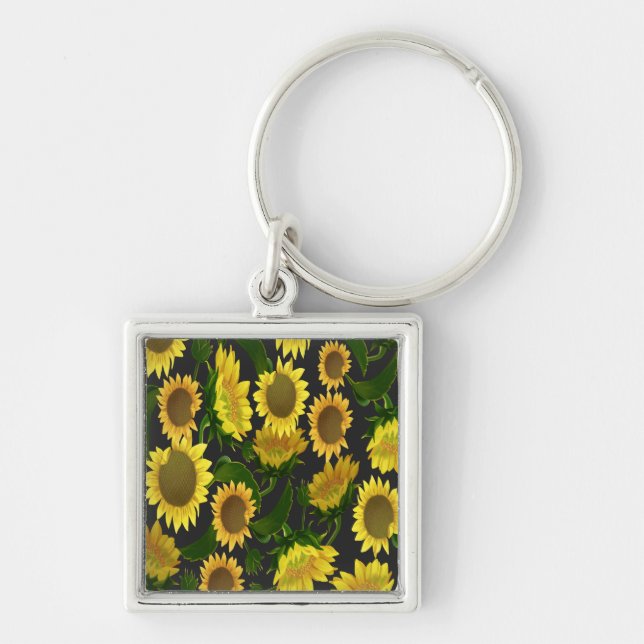 Sunflower Keychain (Front)