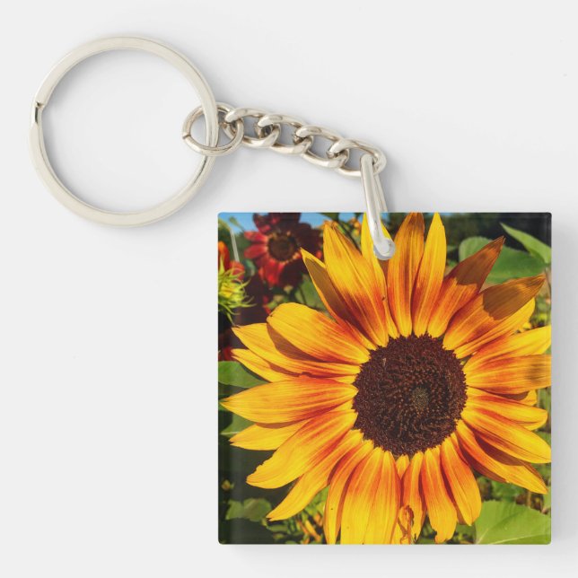 Sunflower Keychain (Front)