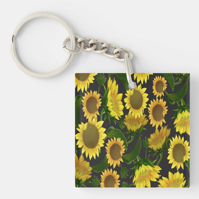 Sunflower Keychain (Front)
