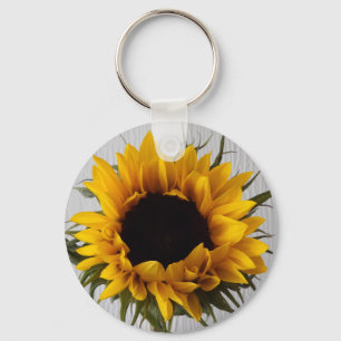 Sunflower Keyring