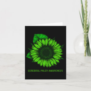 Sunflower Kidney Disease Awareness Costume Ribbon  Card