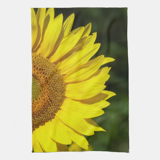 Sunflower Kitchen Towel (Vertical)