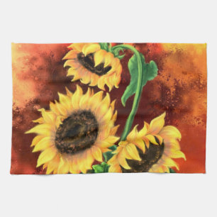 Sunflower  Kitchen Towel
