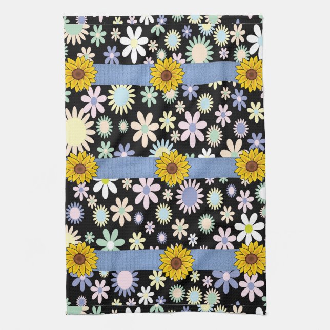 Sunflower Kitchen Towel (Vertical)