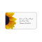 Sunflower Label