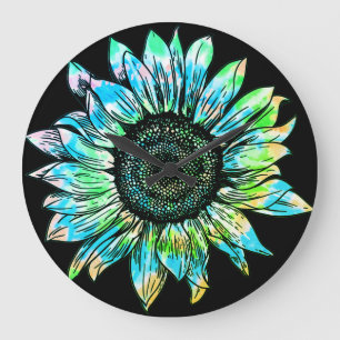Sunflower Large Clock