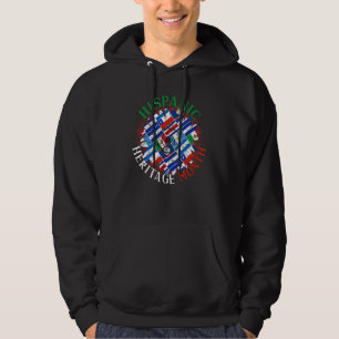 Sunflower Latino Pride Hispanic Heritage Month Hoodie