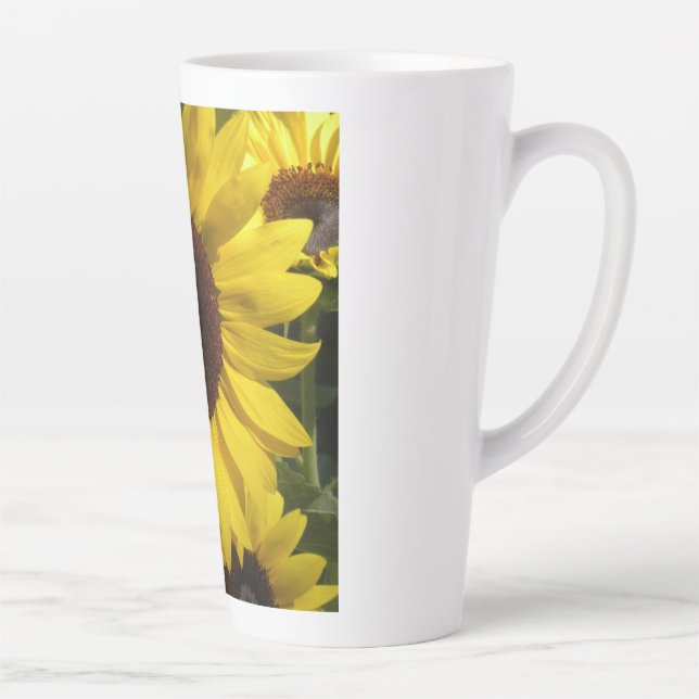 Sunflower Latte Mug (Right)