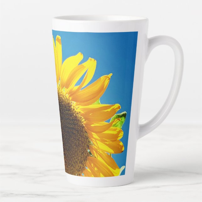 Sunflower  latte mug (Right)