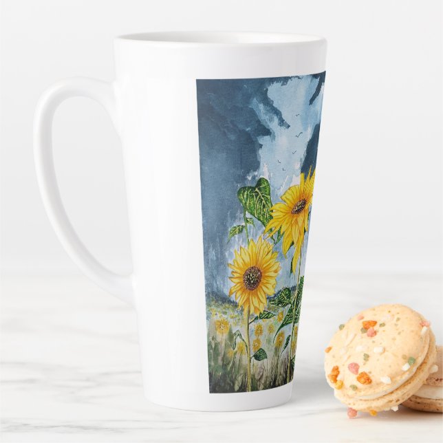 Sunflower Latte Mug (In Situ)
