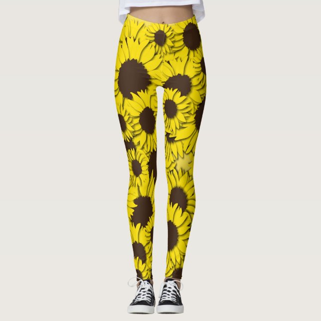 Sunflower Leggings (Front)