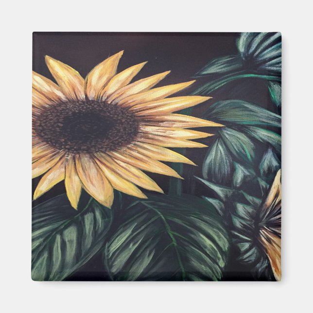 Sunflower Life Magnet (Front)