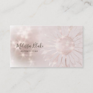 sunflower logo business card