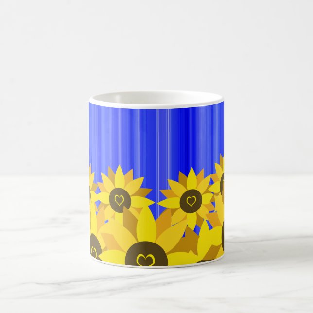 Sunflower Love Coffee Mug (Center)