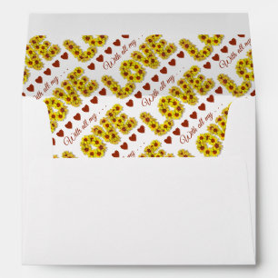 Sunflower Love Envelope