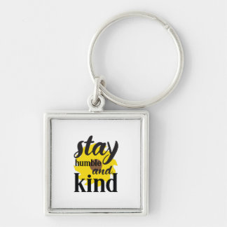 Sunflower Lover | Stay Humble And Kind Keychain